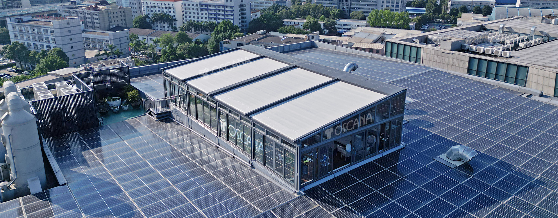 广州办公大厦楼顶空间