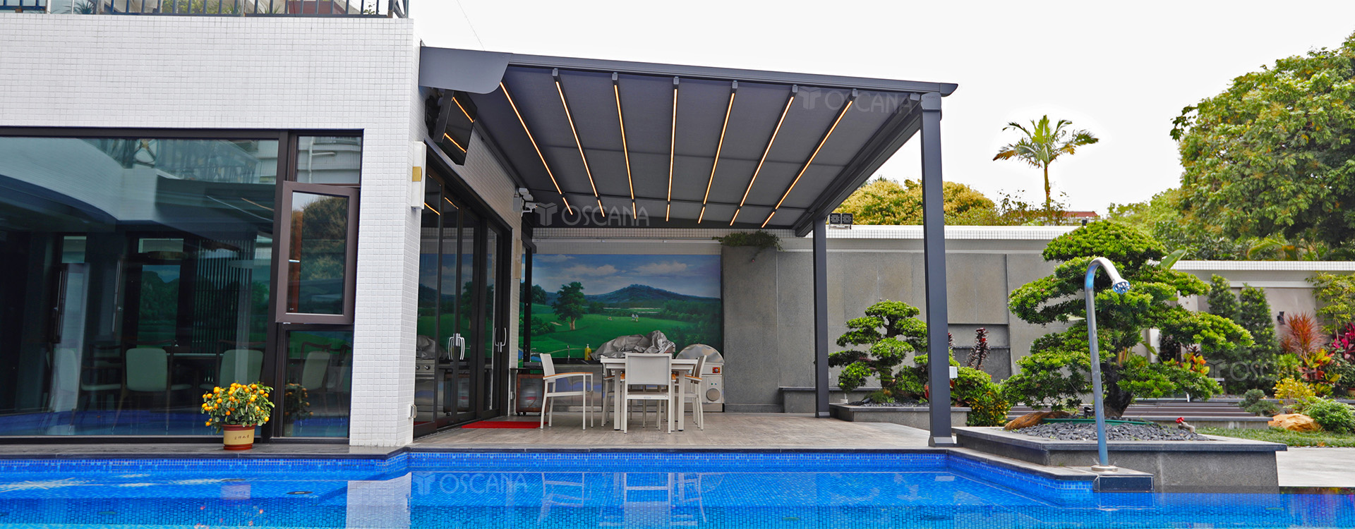 广州•别墅泳池休闲区