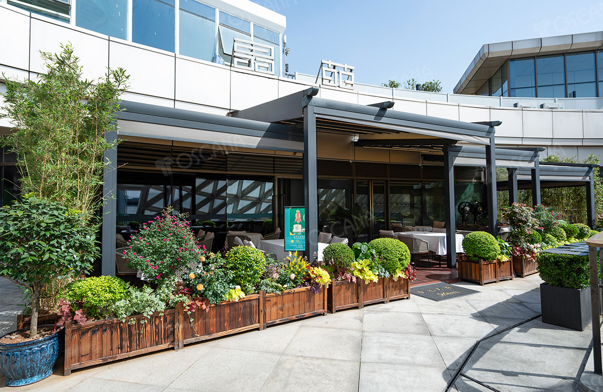 遮阳商业案例：上海爱琴海购物公园