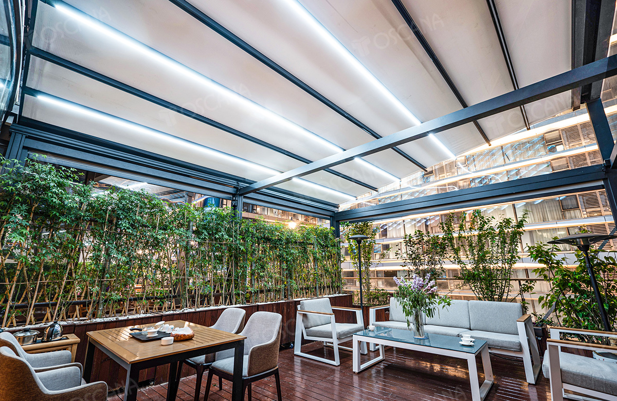 遮阳商业案例：上海爱琴海购物公园